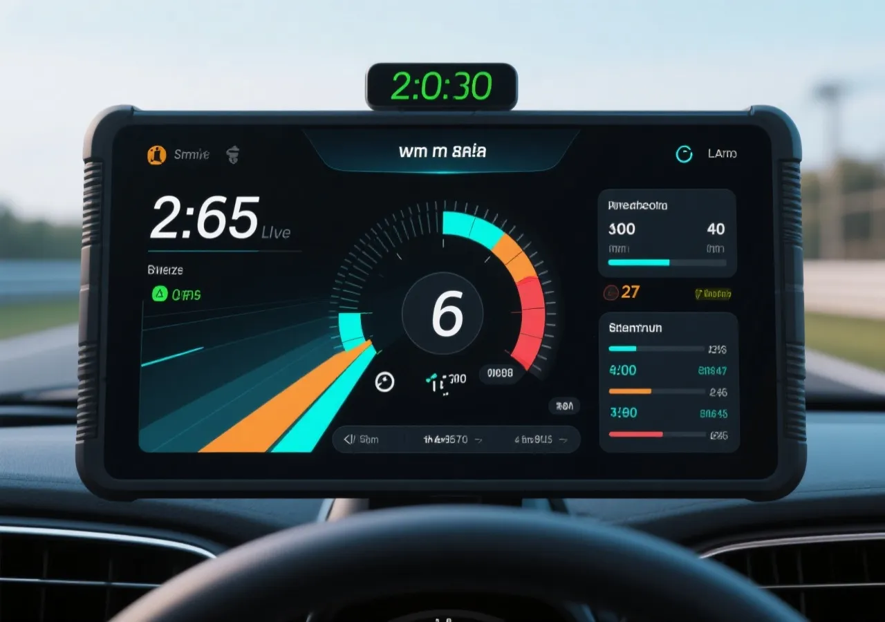 Live racing draw dashboard