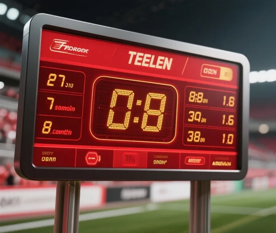 Racing schedule timing dashboard illustration